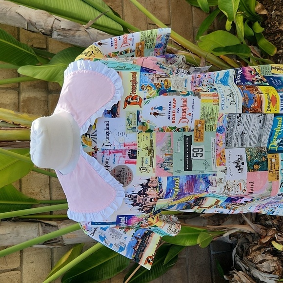 Disney Parks Disney 100 Era Collection Retro Vintage Collared Tunic Dress small - Picture 2 of 10